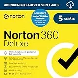 Norton 360 Deluxe inkl. Utilities Ultimate 2025 | 5 Geräte | 1 Jahr | Aktivierungscode per Email