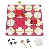SGILE 16tlg. STEM Straßenbauer Puzzle Brettspiel für Kinder ab 3 Jahren, Kinderspiel, Straßenbau Set mit Verkehrszeichen, Kinderspiel für Jungen & Mädchen von 3-7 Jahren, Geschenk (Löschwagen)