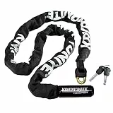 Kryptonite Keeper 712, Kettenschloss mit integriertem Schlosskopf, 7 mm gehärteter Manganstahl, Sicherheitslevel 5/10, für Fahrräder und Scooter, Gewicht 1,70 kg, Länge 120 cm