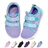 BibYuga Barfussschuhe Kinder Breite Barfußschuhe Jungen Mädchen Minimalistische Sneaker Weich Hausschuhe Rutschfeste Traillaufschuhe | mit Fußgewölbeunterstützung
