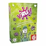Game Factory Virus! Kartenspiel für 2 bis 6 Spieler, ab 8 Jahren
