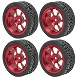 VGEBY RC Reifen, RC Rad Reifen Nabe Ersatzteile Zubehör für Wltoys 144001 1/14 Fernbedienungsauto