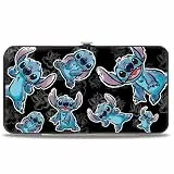 Buckle-Down Damen Geldbörse mit Scharnier, Lilo & Stitch, Lilo & Stitch, 7' x 4', Lilo & Stitch Geldbörse mit Scharnier
