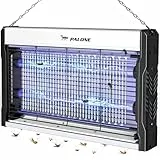 PALONE Insektenvernichter Elektrischer, UV USB Bug Zapper 3200V Wandmontierter Mückenlampe mit Kabel Insektenlampe Elektrische Fliegenfalle Mückenfalle Fliegenfänger Insektenfalle