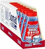 SOMAT 5in1 Intensiv-Maschinenreiniger (8x250 ml), Spülmaschinenreiniger flüssig zur Tiefenreinigung, mit Entkalkungsfunktion für hygienische Sauberkeit und längere Lebensdauer
