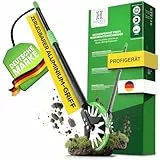 Heckenpracht® Profi Rasenkantenschneider mit höhenverstellbaren ergonomischen Stiel | Kantenschneider für perfekte Rasenkanten & müheloses Arbeiten | Rasenkantentrimmer mit patentiertem Design