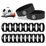 GTNCE 10 Paar Schnürsenkel Fixierband für Fußballschuhe, Verstellbares Elastikband gegen Lösende Schleifen, Schnürsenkelhalte, Anti-Locker Schnürband Halterung für Kinder & Erwachsene