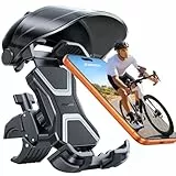 2026 JOYROOM Handyhalterung Fahrrad mit Sonnenblende, Handyhalter Motorrad Anti-Reflex, 1S-Montage, Universal Handy Halterung Fahrradlenker Kompatibel mit iPhone 17/16 und Samsung S26 (4,7-7 Zoll)