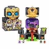 TREASURE X Lost Lands Skull Island – Totenkopftempel-Mega-Spielset, 40 Abenteuerlevel, 4 Mini-Actionfiguren, Überwinde die Fallen und entdecke den Schatz mit garantiert echtem Goldüberzug