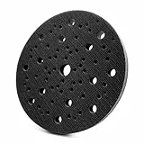 Softauflage Schleifteller für Mirka Abranet 150mm - Schaumstoff Weich Interface Pad für Mirka Deros Schleifpapier 150mm Klett Polierpads 69-Loch für Schleifgitter Schleifer Zubehör Praktische Passform