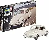Revell Modellbausatz Auto 1:32-07681 - Volkswagen VW Käfer 1968 (VW Beetle) im Maßstab 1:32, Level 3, für geübte Modellbauer, ohne Farben&Kleber