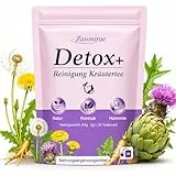 Detox Tee zum Abnehmen- 28 tages Kräutertee Mit pflanzlichem Leber Komplex aus Mariendistel, Artischocke & Löwenzahn, Für Verdauung, Balance & leichtes Körpergefühl – für deine tägliche Routine