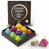 Creano Premium Bio Kräutertee Geschenkset „ORGANIC HERBAL TEA“ - 9 Pyramiden-Teebeutel in 9 unterschiedlichen Sorten - 22,5g - NEUHEIT 2024*