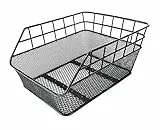 Fahrradkorb XXL - Schultaschenkorb - Einkaufskorb - Gepäckträgerkorb - Hinterradkorb - Metallkorb - Fahrradzubehör - Fahrradkorb e-Bike hinten - Red Loon