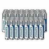 Philips Ultra AA-/AAA-Alkali-Batterien in der Kombipackung - Vielseitig für Verschiedene Geräte, 48 Stück