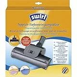 Swirl Teppich-Tiefenreinigungsdüse, Staubsaugerdüse mit rotierender Bürstenwalze, 32mm-35mm, Passend z.B. für Miele, Siemens, Bosch, Philips, Kärcher, AEG, Samsung, Rowenta, compact