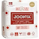 Joonya Baby Windeln, Größe 3 M (4-8 kg) - 1 Beutel mit 28 Stück - Schadstofffrei, Umweltfreundlich, Hohe Saugkraft, Nachtnutzung, Ultraflach & Weich - Hergestellt in Dänemark