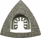 kwb Professional Raspel Delta Ø 80 mm, für Beton, Stein und Holz (Hartmetall-bestreut)