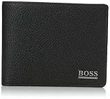 HUGO BOSS Geldboerse Monad, Schwarz, 12 x 10 x 2,5 cm