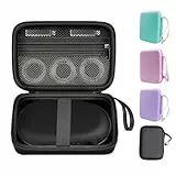 APKOL Tasche Kompatibel mit Nelko P21 Case, SUPVAN E10/E16 Beschriftungsgerät, für PRT/NIIMBOT D110/Pristar P15 Labeldrucker Mini Bluetooth Handgerät Etikettendrucker (nur Tasche)-Schwarz
