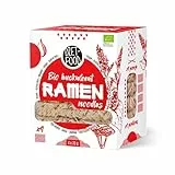 DIET-FOOD Bio Ramen Buchweizen Vegetarisch und Vegan Lebensmittel Fettfrei Sojafrei Glutenfreie Wasserlöslich Diätnudeln Niedriger Kaloriengehalt 280 g