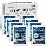 Instant Ice Cold Pack General Medi Einweg Kälte-Sofort-Kompresse (8 Stück), Kühlpack zum sofortigen Kühlen und für Erste-Hilfe-Maßnahmen, Schmerzlinderung, Schwellungen, Entzündungen,