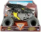 Monster Jam, offizieller Batmobile Monster Jam Truck, Metall-Spritzguss-Fahrzeug zum Spielen und Sammeln im Maßstab 1:24