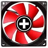 Xilence XPF80.R.PWM 80mm PWM Gehäuselüfter, 4PIN, rot/schwarz