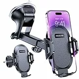 Miracase Handyhalterung Auto[Super stabil &Starker Saugnapf] Handyhalter Auto für Armaturenbrett Windschutzscheibe Lüftungsschlitze [3 in 1] KFZ Handyhalter mit Alle Smartphones
