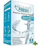 Retainer Reinigungstabletten – 36 Tabletten Retainer frisch, halten Sie Ihre Retainer und fleckenfrei – Retainer Reiniger Tablette, Mundschutz, gebissreiniger tabs, zahnschiene
