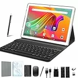 FEONAL Tablet 10 Zoll Mit 16GB RAM+128GB ROM(1TB TF) - Silber