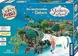 KOSMOS 682279 Story Puzzle Sternenschweif Das verschwundene Einhorn, 150 Teile, leuchtet im Dunkeln, mit exklusiver Kurzgeschichte, Lesen, Puzzeln, Rätsel lösen, Spielspaß für Kinder ab 7 Jahre
