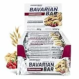 Energybody® Bavarian Bar Haferriegel 'Cranberry-Cashew' 24x50g / Energieriegel als Oatsnack/Powerriegel Flapjack als Sportnahrung/Haferflocken Riegel, Kohlenhydrate Riegel als Sportlernahrung