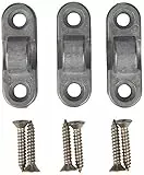 Brunner Vorzeltösen Aluminium waagrecht 3er pack SB