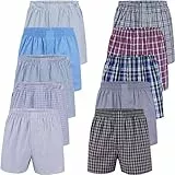 City Life Herren Boxershorts Shorts Boxer Webboxer (10er Pack) Sparpack S - 4XL, Farbe:Mehrfarbig (Business Multicolour), Grösse:XL