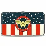 Buckle-Down Damen Wonder Woman Scharnier Geldbörse, Mehrfarbig, einheitsgröße