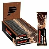 Powerbar - Protein Plus - Low Sugar - Chocolate-Brownie - 30x35g - Riegel mit nur 107 Kcal - Fitnessriegel mit Ballaststoffen