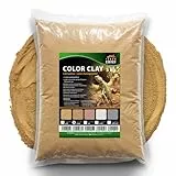 Terra Exotica Lehmpulver 5 kg - verschiende Farben zur Auswahl – Natürlicher Bodengrund für Terrarien | Ideal für Reptilien, Amphibien, Insekten, grabende Tiere | Naturlehm (Braun, 5 Kg)
