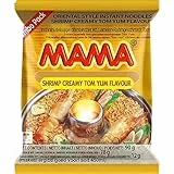 MAMA - Instant Nudeln Garnele Sahnig, 20 per pack (20 X 90 GR)