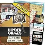 Hidden Games Tatort - Alle unter einem Dach - Deutsch - Realistisches Krimispiel, spannendes Detektivspiel, Escape Room Spiel