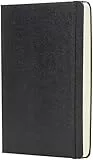 Amazon Basics Tagesplaner und Notizbuch (6 Monate), 14.8cm x 21 cm, fester Einband, Schwarz