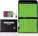 CREADY® Taktiktafel Fußball, Taktikboard Fussball, Trainermappe Fußball Taktikmappe Fußball