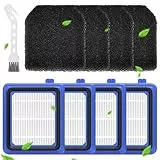 8 Stück für AEG Staubsauger QX7 Filter Ersatzteile Set, für AEG QX6 QX7 QX8-2 ASKW1 Ersatzfilter Zubehör, mit 4 Vormotorfilter+4 Hygienefilter+1 Reinigungsbürste, für Staubsaugerfilter