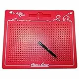 TollesfürKinder Magnetspiel für Kinder - Magnet Zaubertafel mit Kugeln und Stift - Tolle Beschäftigung Kinder ab 3 - Das magische Magnet Spiel für die stressfreie Autofahrt