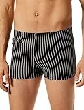 Schiesser Herren Komfort mit Bein Badehose, Schwarz, L EU