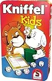 Schmidt Spiele 51245 Kniffel Kids, Bring mich mit Spiel in der Metalldose