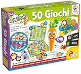 Liscianigiochi Carotina 50 Spiele für Kinder, Mehrfarbig, 76710, 3-6 Jahre