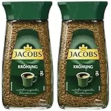 Jacobs löslicher Kaffee Krönung (1 x 200 g) (Packung mit 2)
