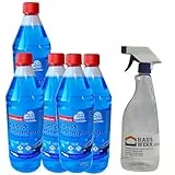 Robbyrob Scheibenenteiser SET / 5 x 1 Liter Enteiserspray Nachfüllflasche 1 leer Sprühflasche