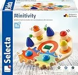 Selecta 62036 Minitivity, Motorikspielzeug, 1 Jahr to 3 Jahre, aus Holz, 14 cm